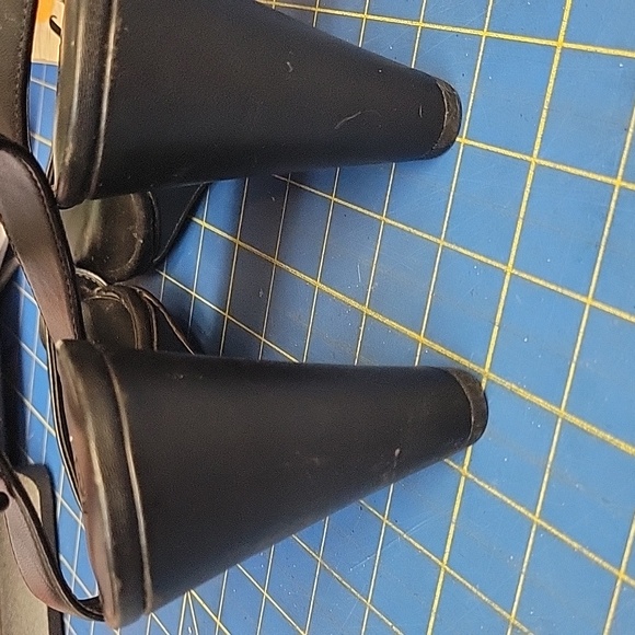 Norstrom Rack Carrie Wedge Black Sandal Sz 13M New - Picture 7 of 7